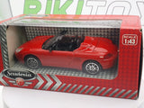 Porsche Boxster Scuderia Joy City 1/43 Rosso 1977 - RikiToys - Scuderia Joy City