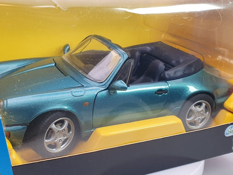 Porsche Carrera 964 2 Schabak 1/24 Verde 1988 - RikiToys - Schabak