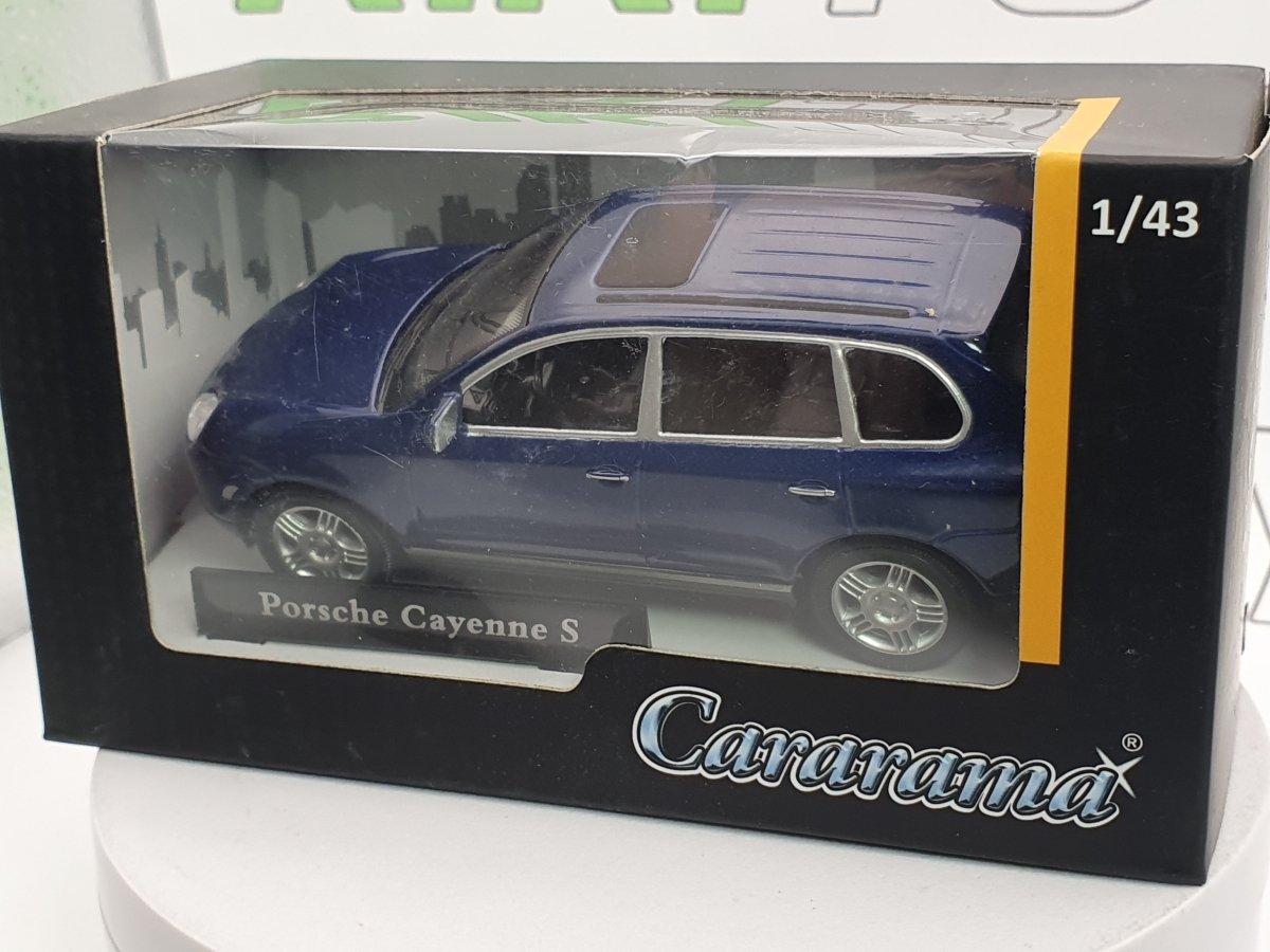Porsche Cayenne S Cararama 1/43 Blu 2003 - RikiToys - Cararama