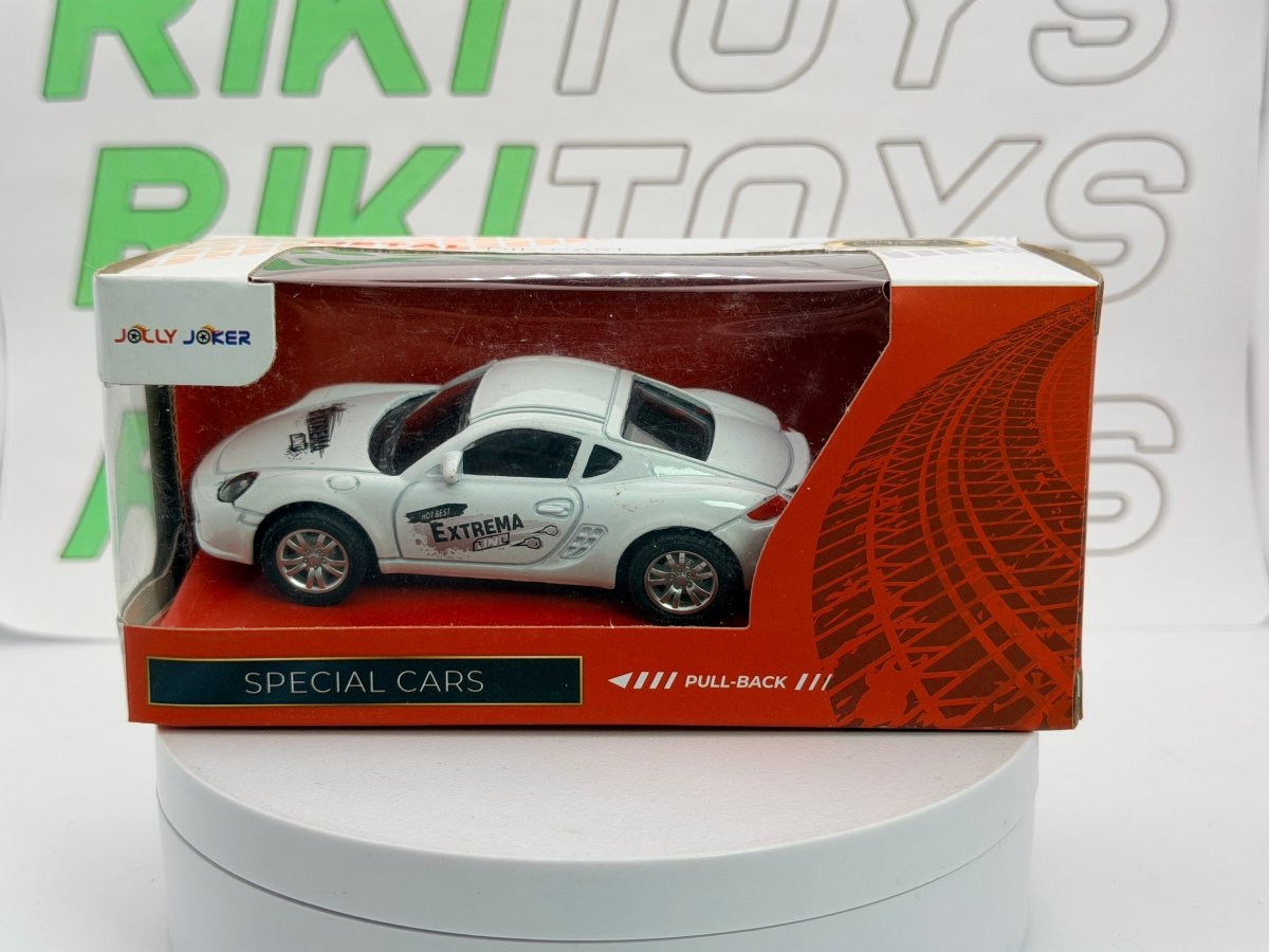 Porsche Cayman Jolly Joker 1/43 Bianco - RikiToys - Jolly Joker