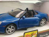 Porsche Cayman Maisto 1/24 Blu - RikiToys - Maisto#