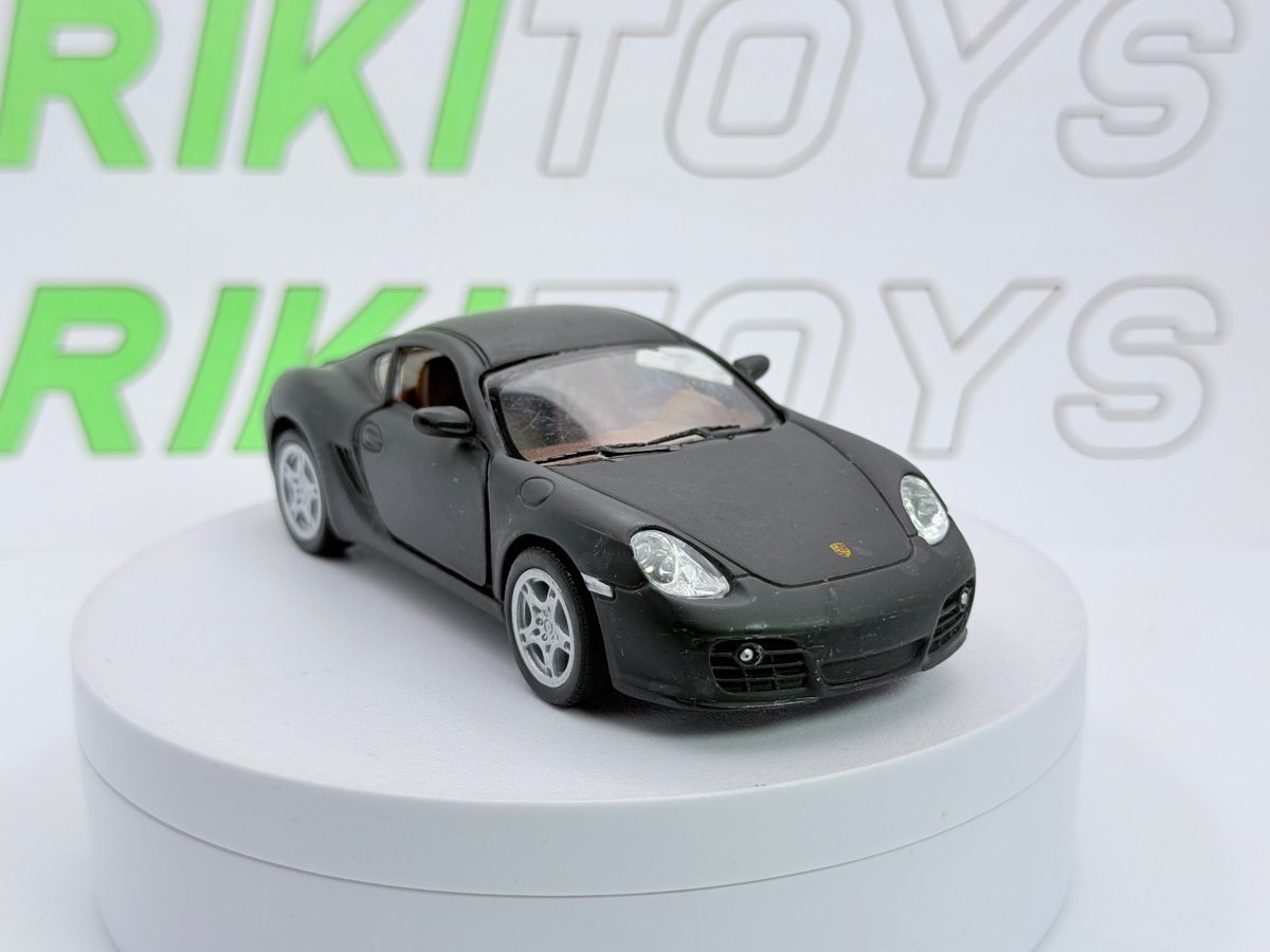 Porsche Cayman S Kinsmart 1/34 Nero - RikiToys - Kinsmart