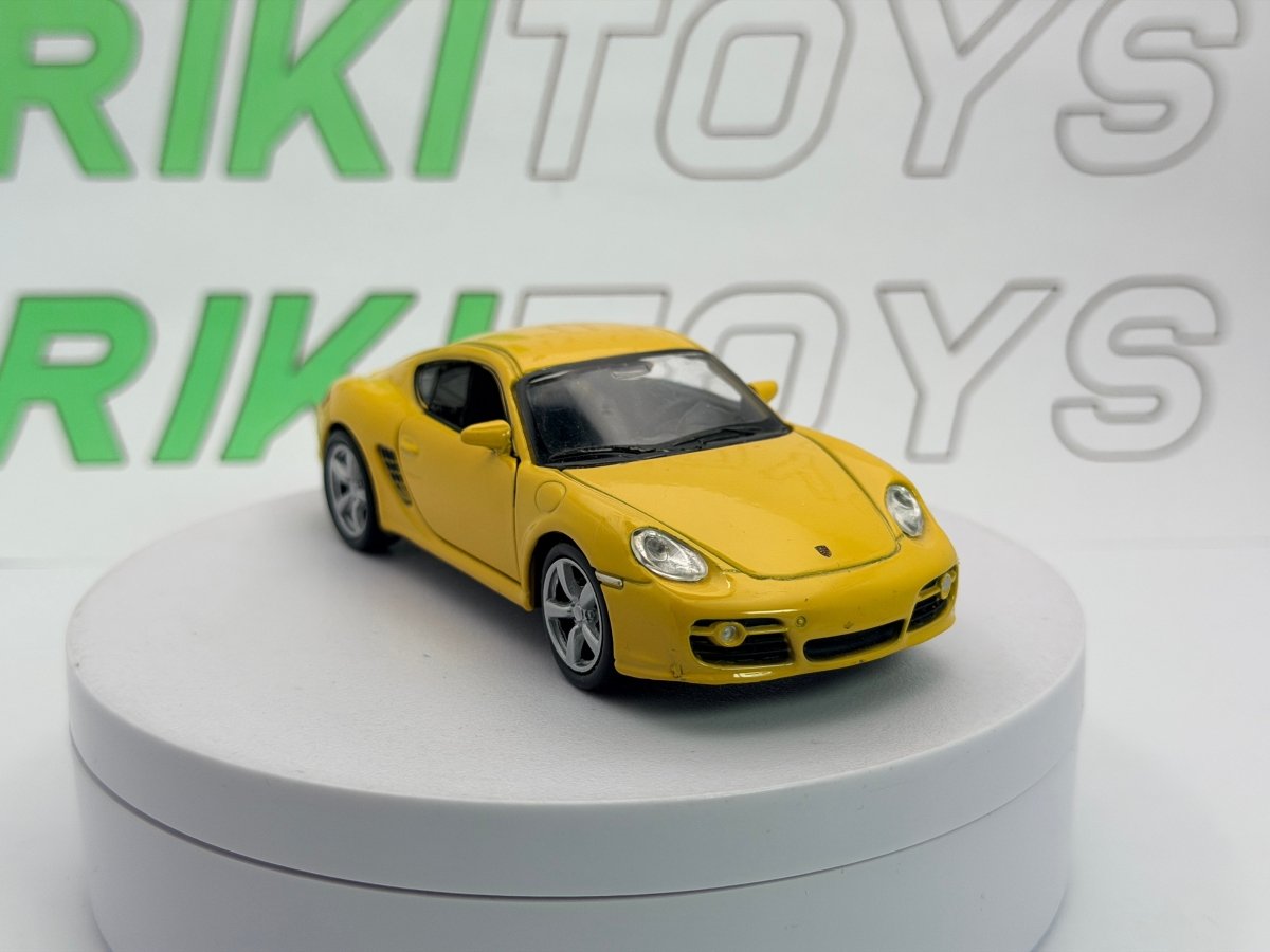 Porsche Cayman S Welly 1/38 Giallo - RikiToys - Welly