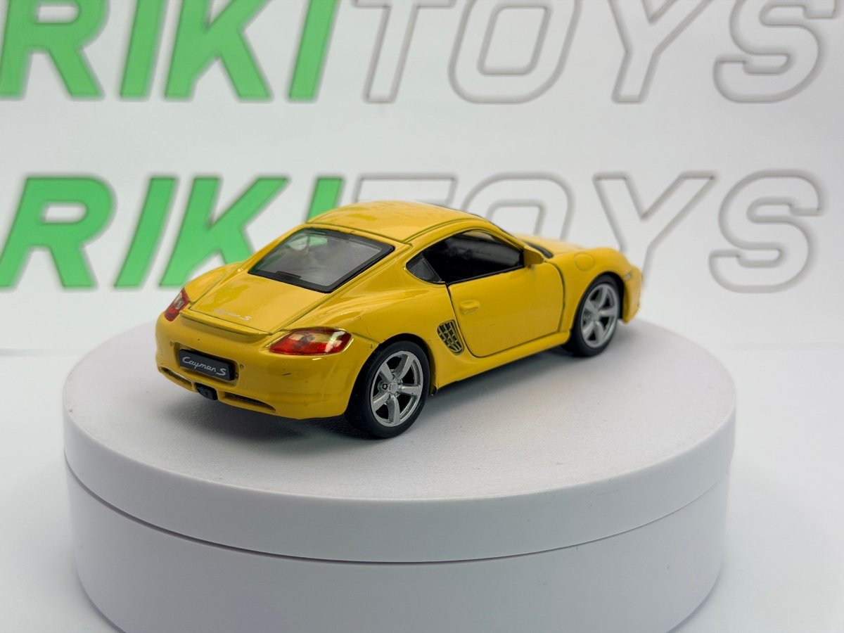 Porsche Cayman S Welly 1/38 Giallo - RikiToys - Welly