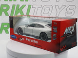 Porsche Taycan Welly 1/38 Argento 2019 - RikiToys - Welly#