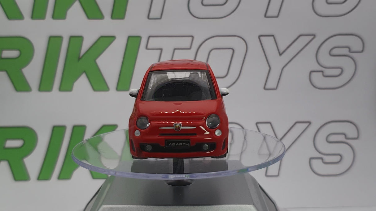 Fiat 500 Abarth Burago 1/43 Rosso 2008