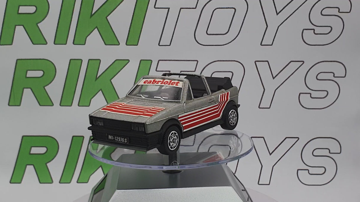 Volkswagen Golf 1 Cabrio Hot Wheels 1/43 Argento 1978