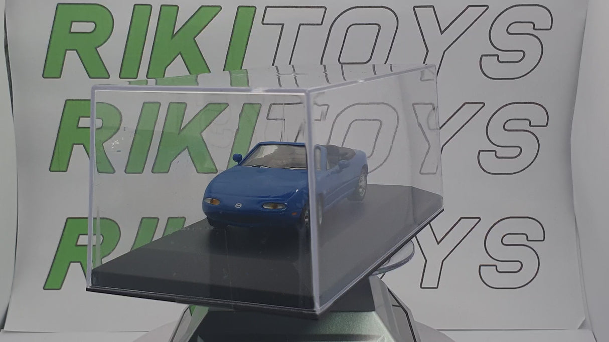 Mazda MX-5 Miata Del Prado 1/43 Blu 1989