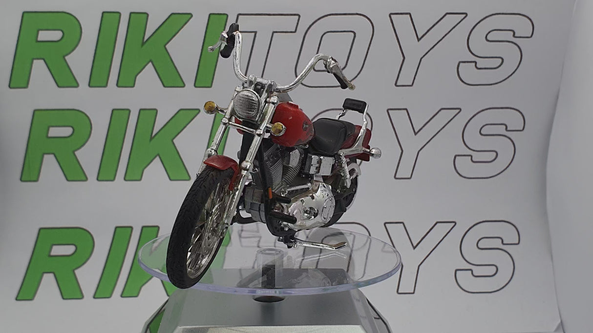 Harley Davidson FX DWG Dynaglide Maisto 1/18 Rosso