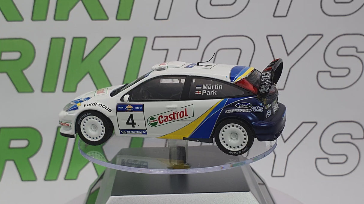 Ford Focus WRC Edicola 1/43 Bianco 1998