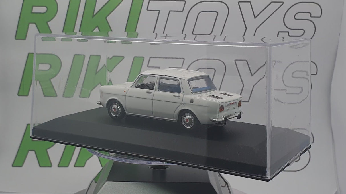 Simca Abarth 1150 Edicola 1/43 Bianco 1963