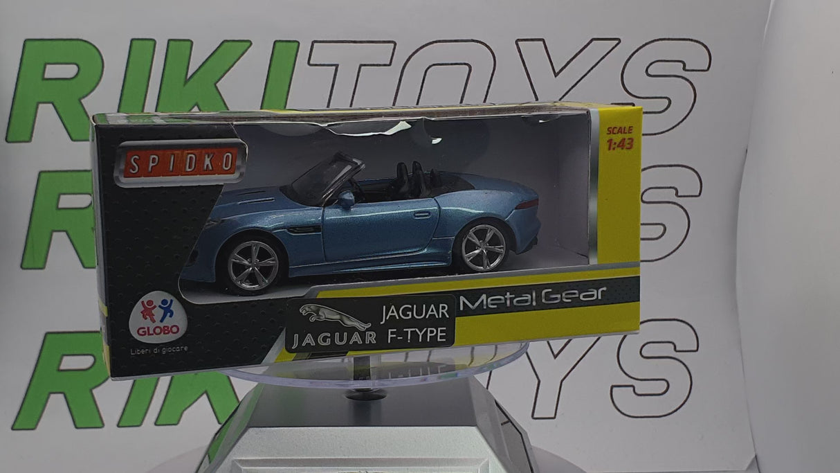 Jaguar F-Type Spidko 1/43 Azzurro Metallizzato 2013