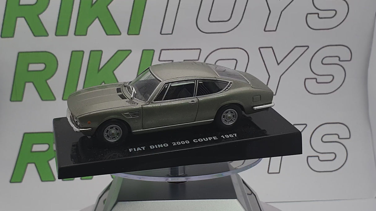 Fiat Dino Coupè Edicola 1/43 Grigio 1967
