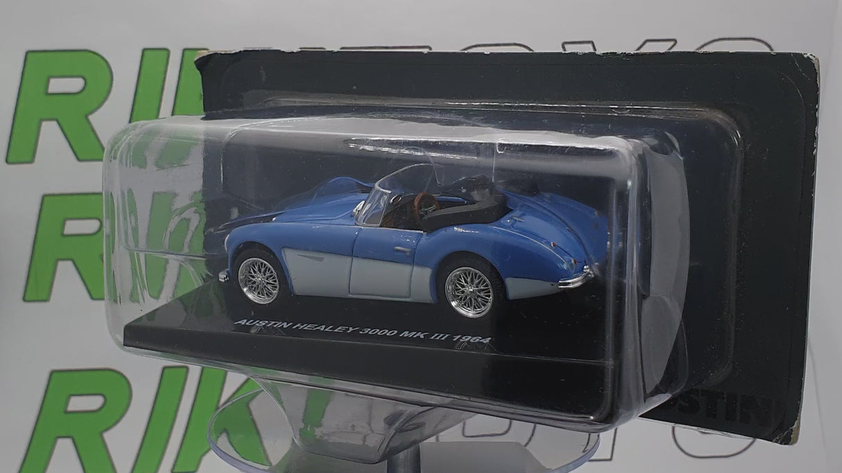 Austin Healey 3000 MK III Edicola 1/43 Azzurro 1964