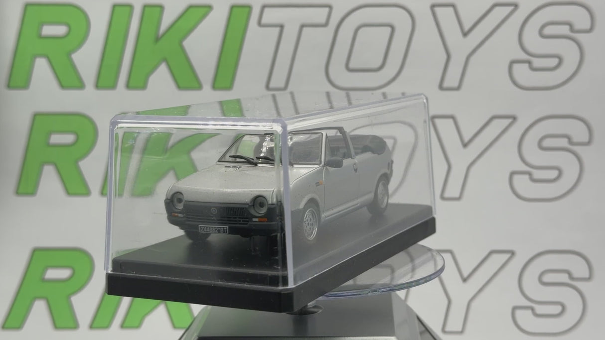 Fiat Ritmo Cabrio Edicola 1/43 Argento 1981