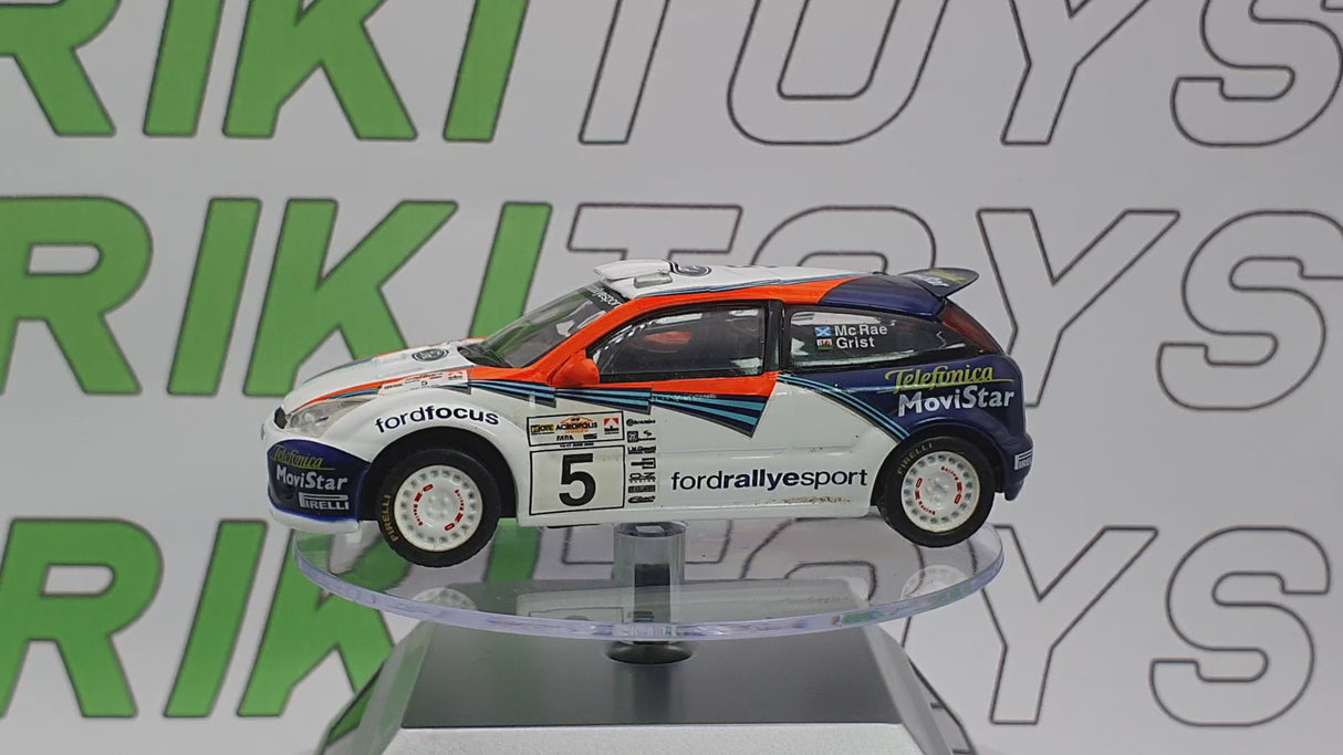 Ford Focus WRC Edicola 1/43 Bianco 1998