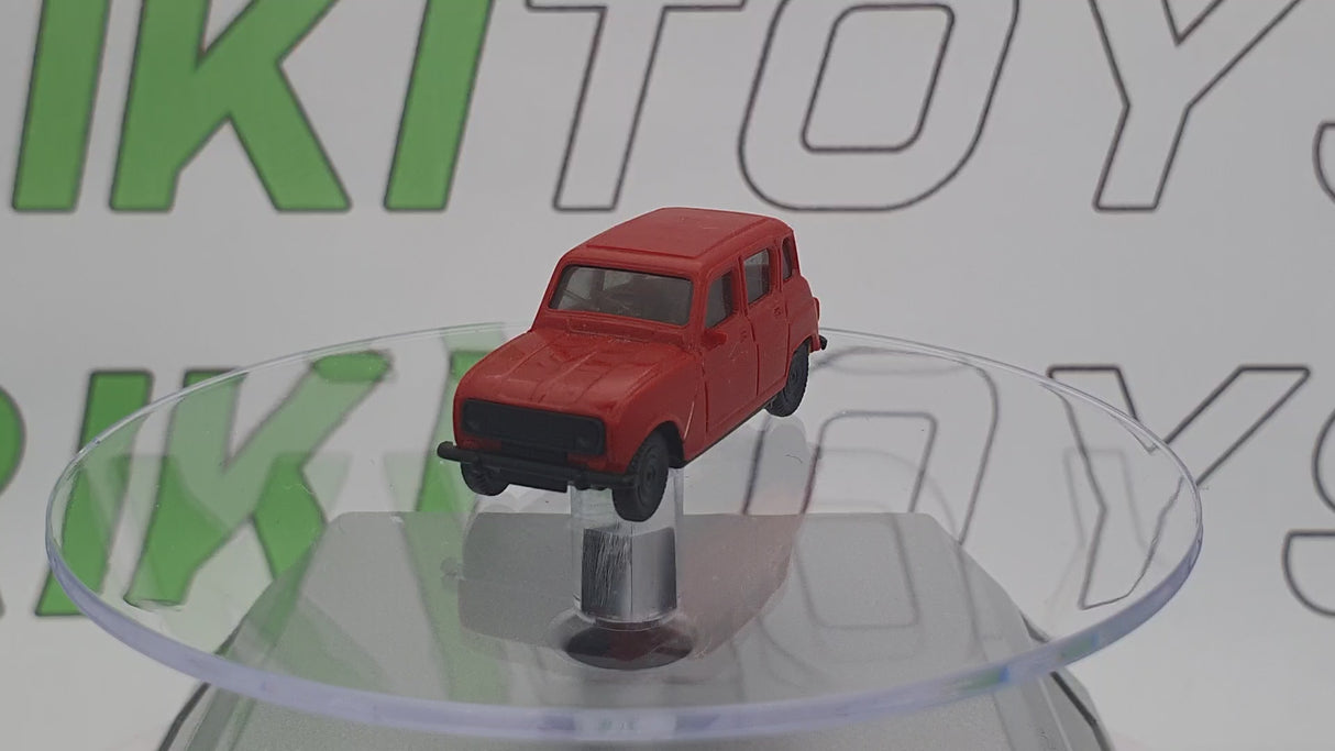 Renault R4 Herpa 1/87 Rosso 1983