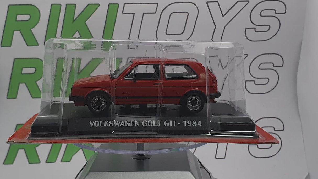 Volkswagen Golf 2 GTI Edicola 1/43 Rosso 1984
