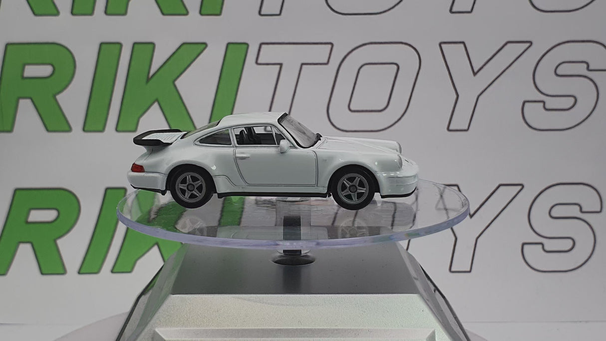 Porsche 911 Turbo Welly 1/55 Bianco 1989