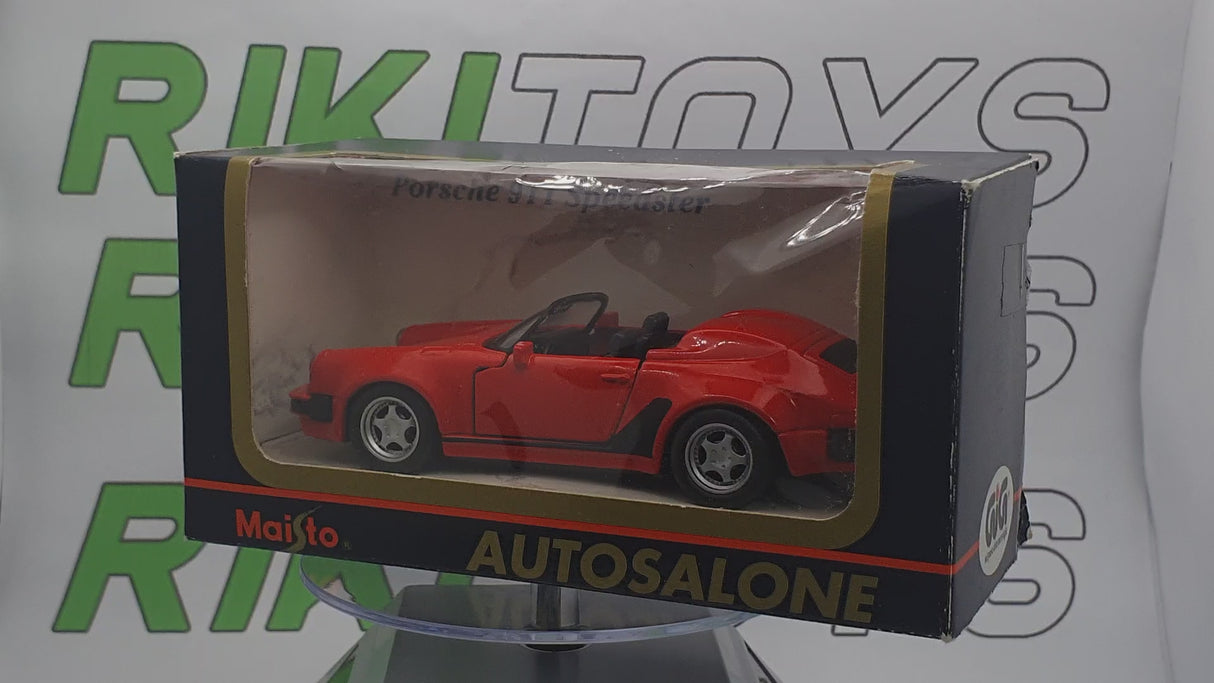 Porsche 911 Speedster Maisto 1/35 Rosso 1989
