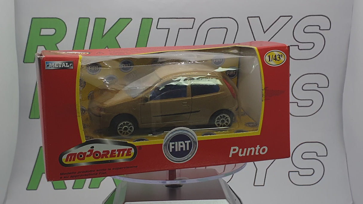 Fiat Punto 3p Majorette 1/43 Oro 1999