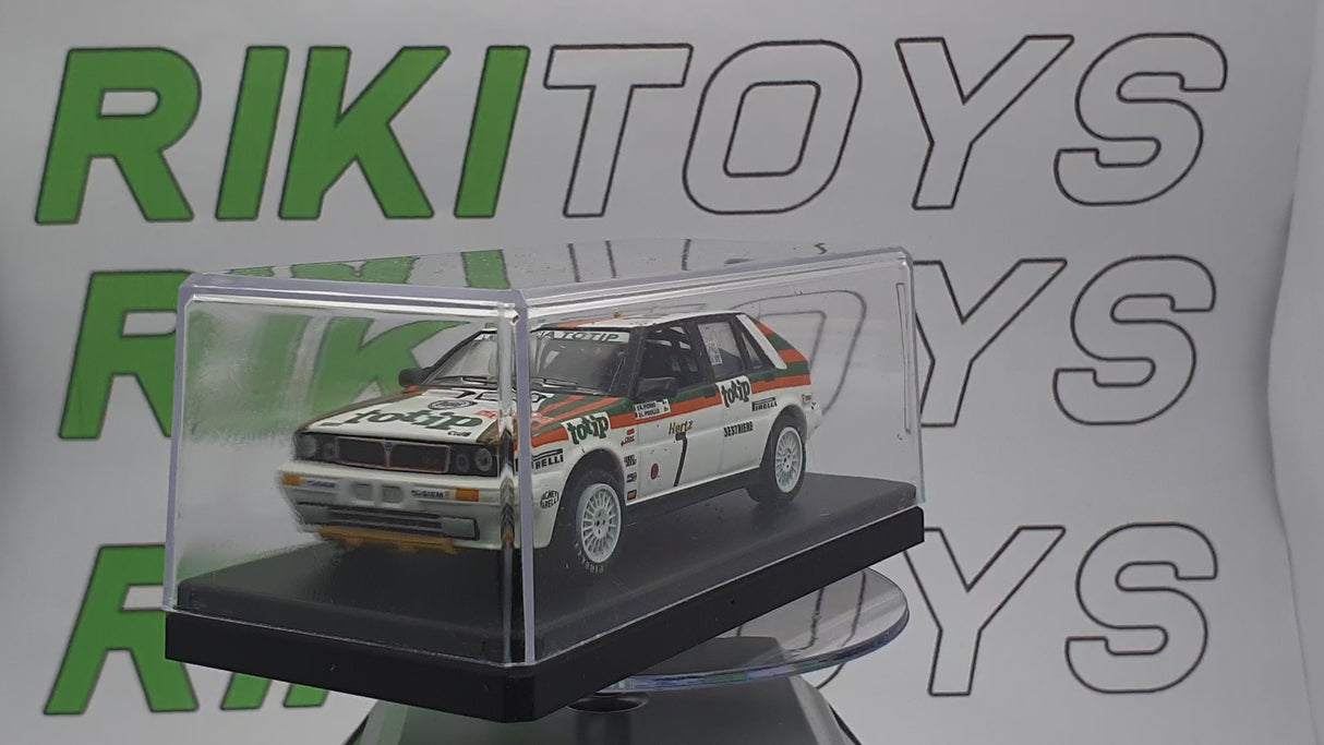 Lancia Delta 4WD Edicola 1/43 Bianco 1990