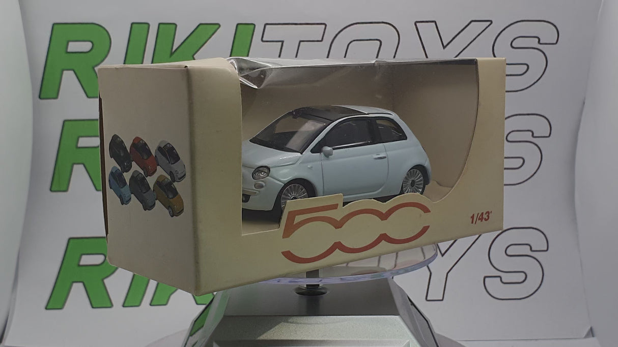 Fiat 500 MondoMotors 1/43 Azzurro chiaro 2007