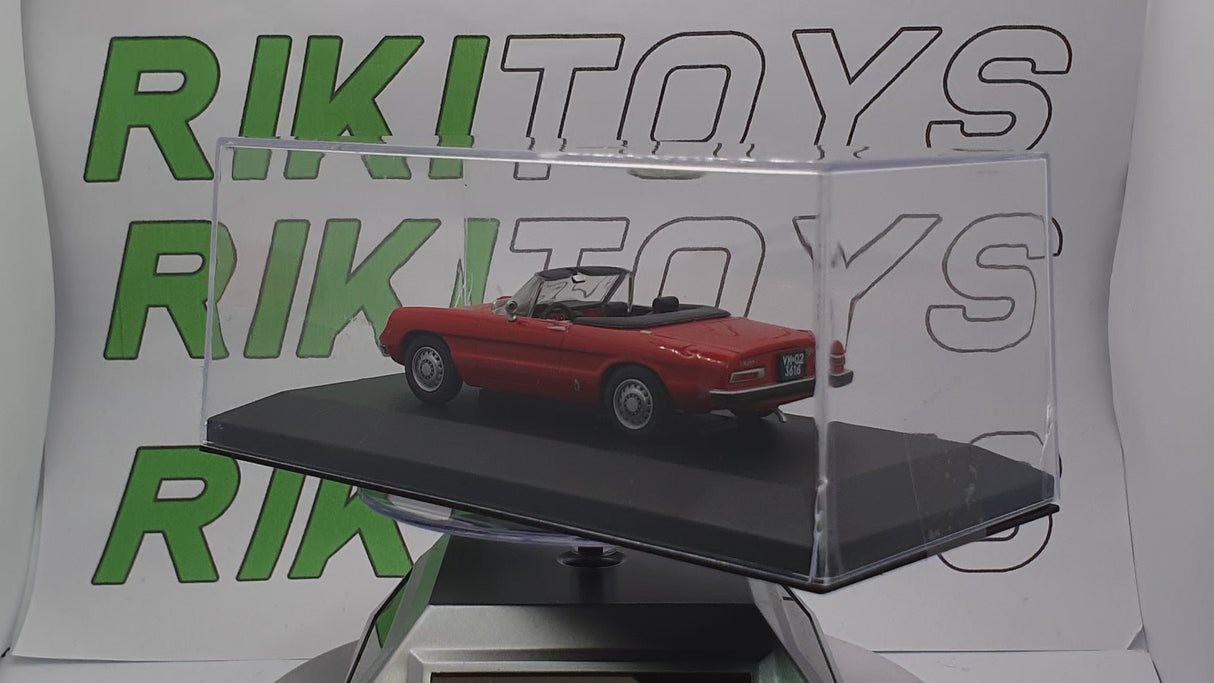 Alfa Romeo Duetto 1300 Junior Edicola 1/43 Rosso 1970