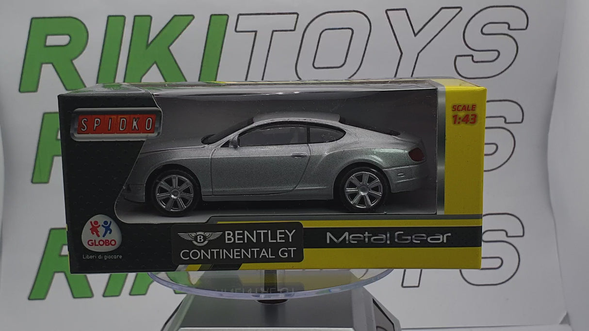 Bentley Continental GT Spidko 1/43 Argento 2003