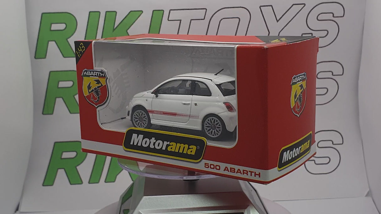 Fiat Abarth 500 Motorama 1/43 Bianco 2008