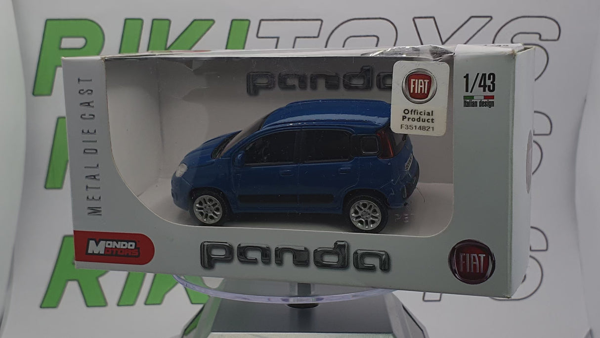 Fiat Panda 312 MondoMotors 1/43 Blu 2012