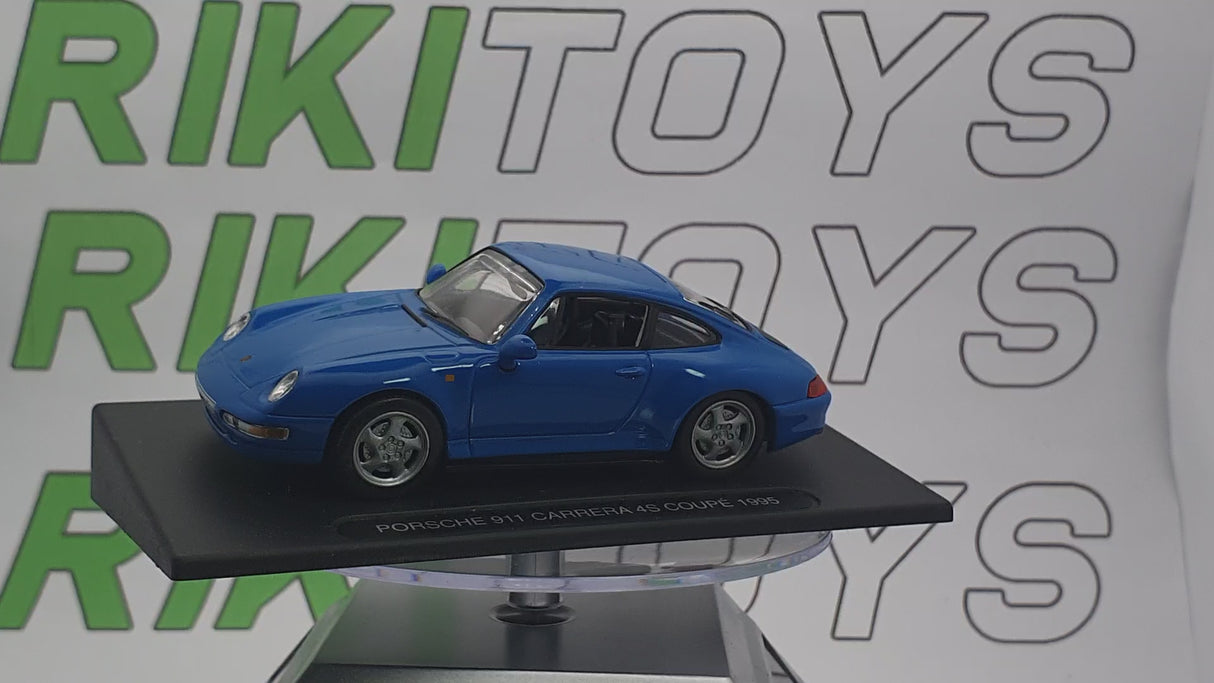 Porsche 911 993 Carrera Edicola 1/43 Bluette 1995
