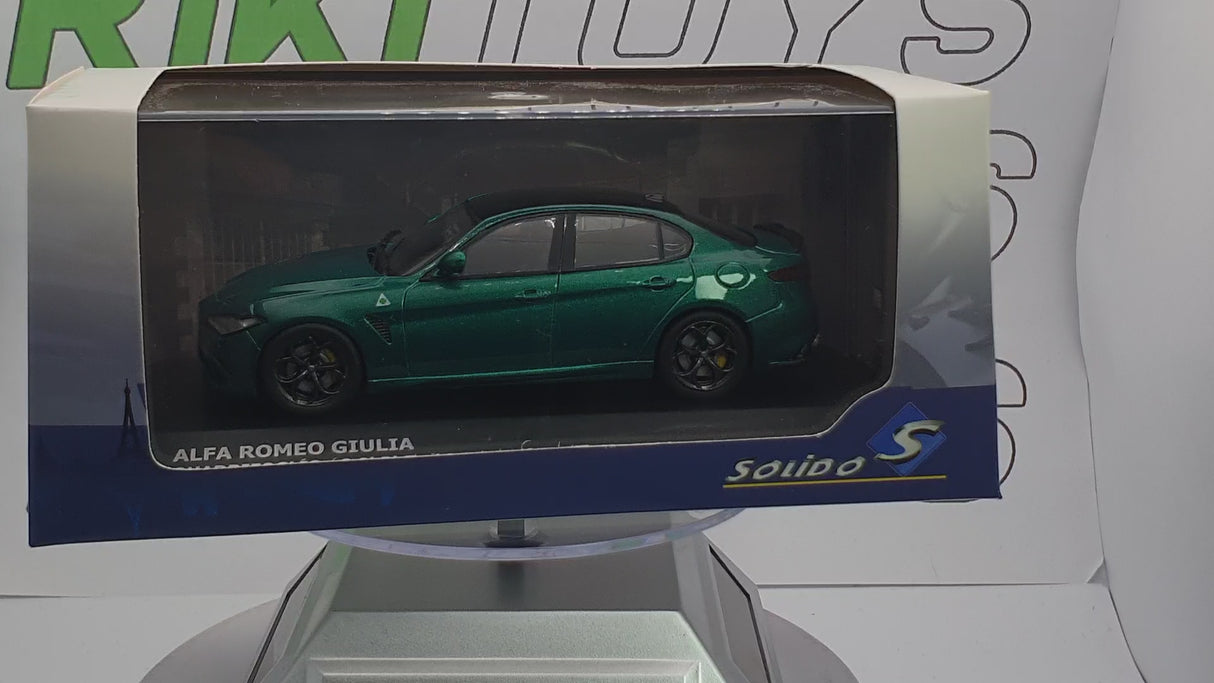 Alfa Romeo Giulia Quadrifoglio Solido 1/43 Verde 2020