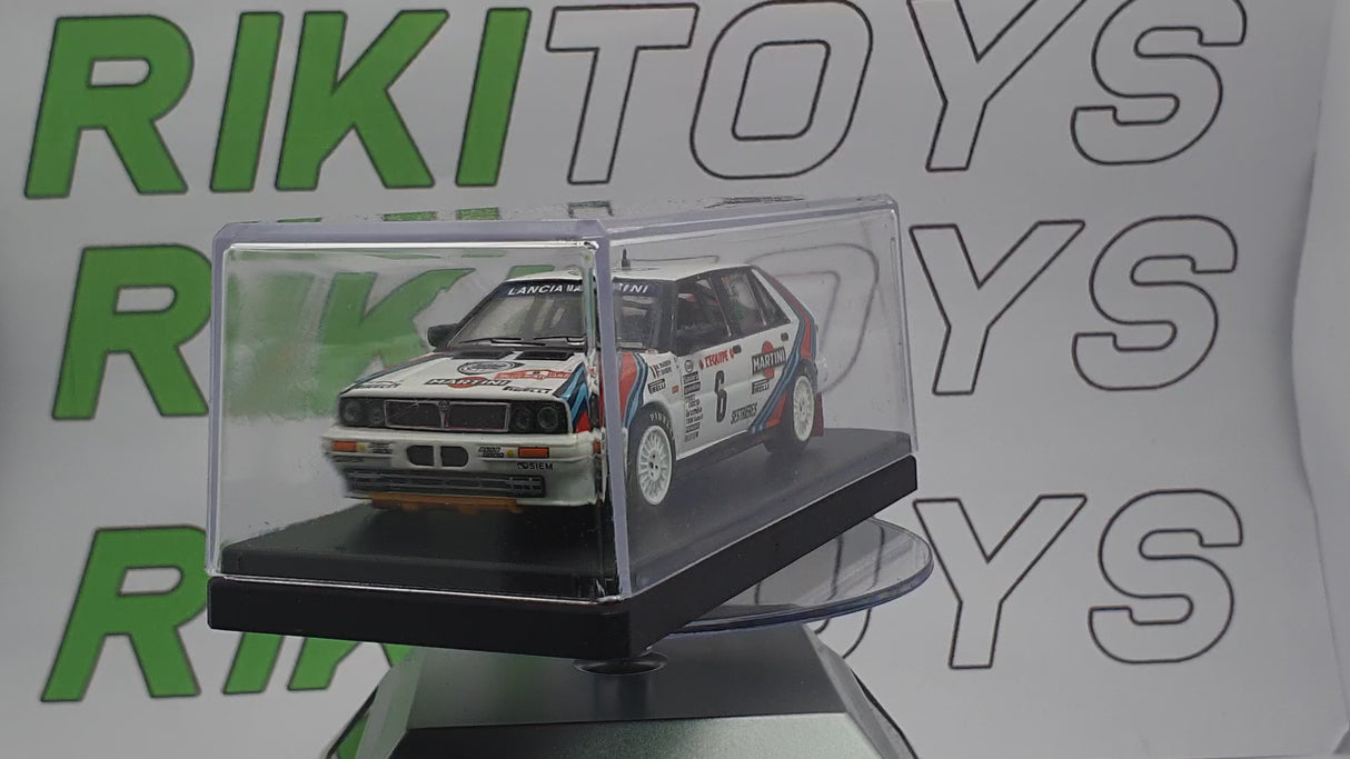 Lancia Delta 4WD Edicola 1/43 Bianco 1987