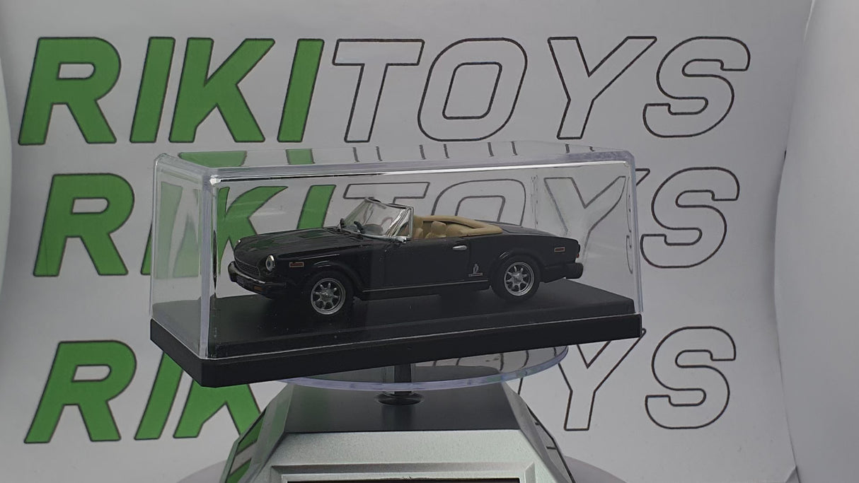 Fiat 124 Spider USA Edicola 1/43 Nero