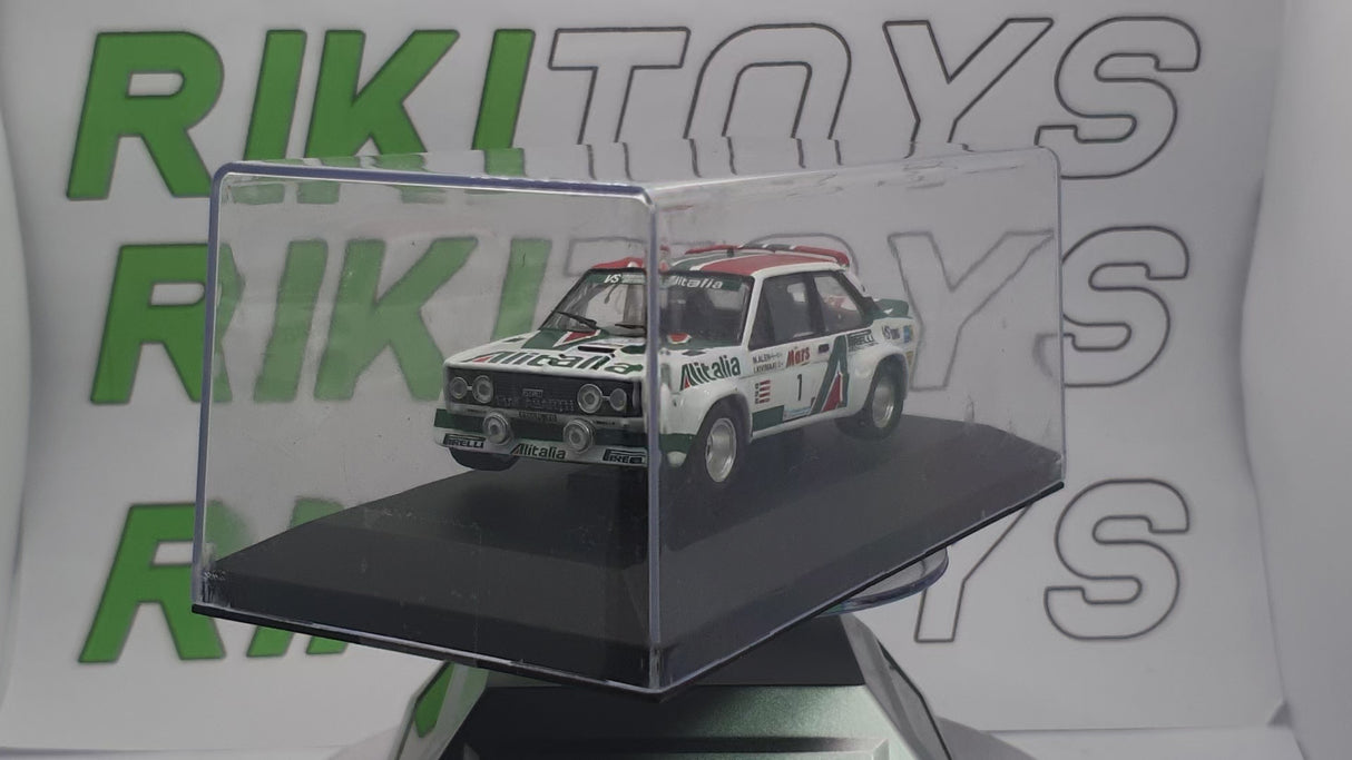 Fiat Abarth 131 Edicola 1/43 Bianco 1978
