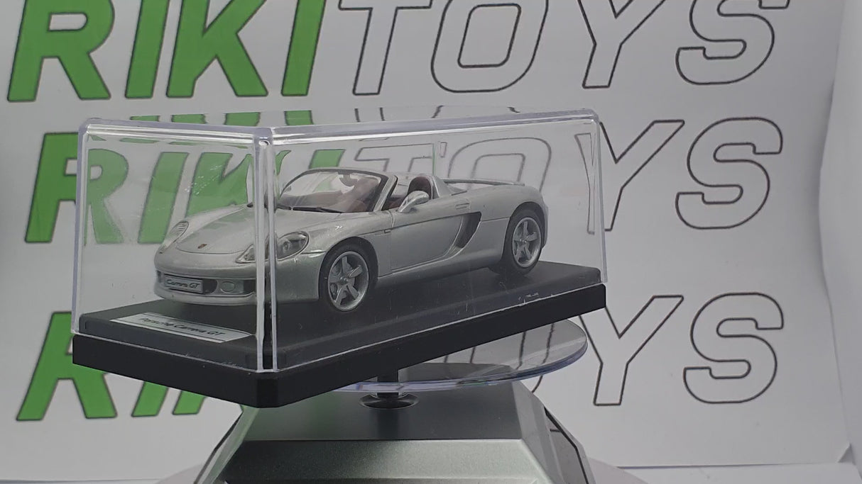 Porsche Carrera GT Edicola 1/43 Argento 2001