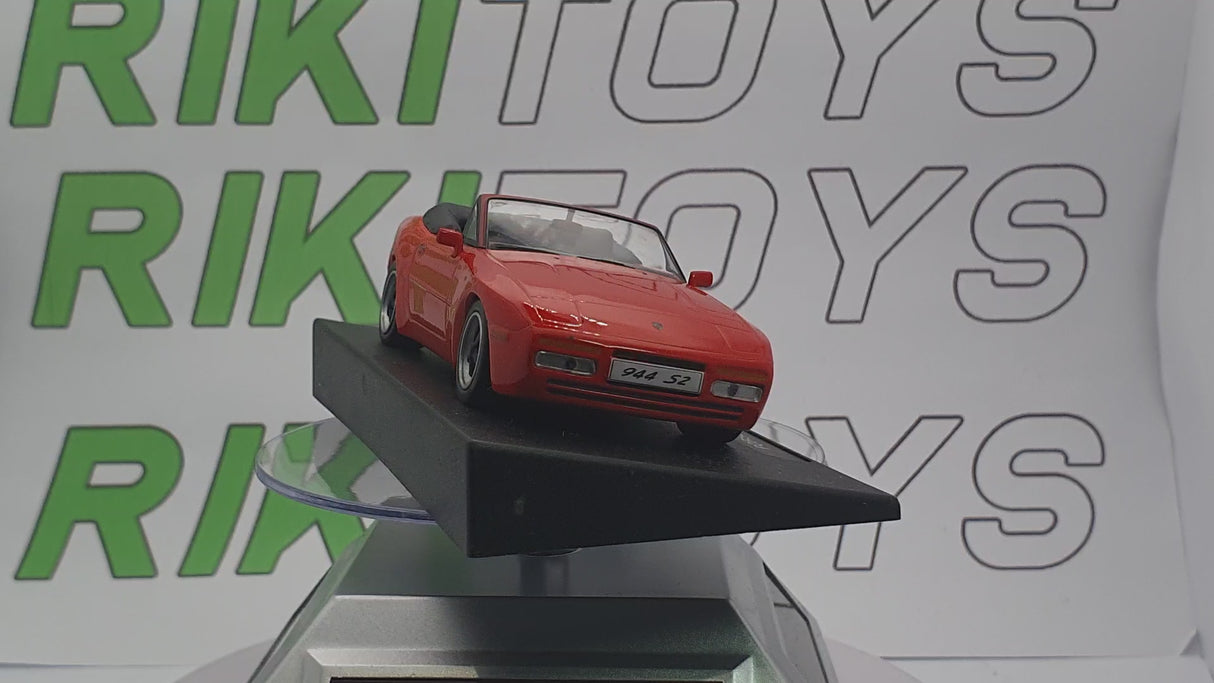 Porsche 944 S2 Cabrio Edicola 1/43 Rosso 1989