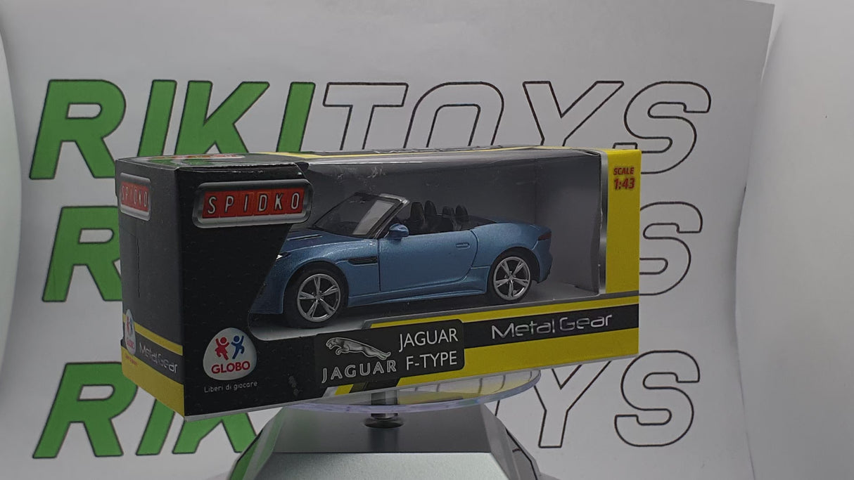 Jaguar F-Type Spidko 1/43 Azzurro metallizzato 2013