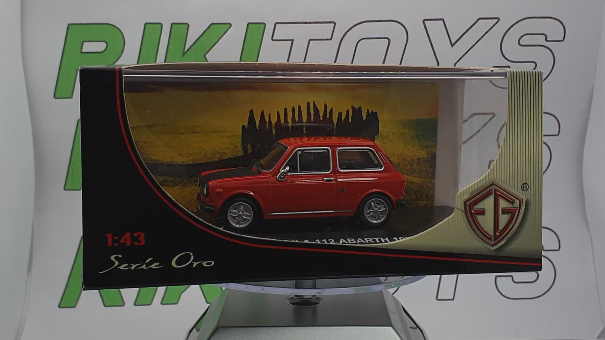Autobianchi A112 Abarth Edison 1/43 Rosso 1974