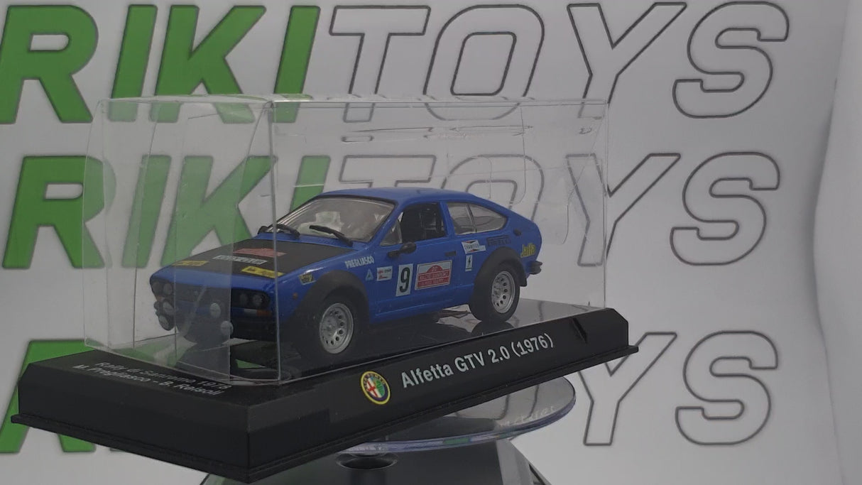 Alfa Romeo Alfetta GTV 2000 Metro Model 1/43 Blu 1976