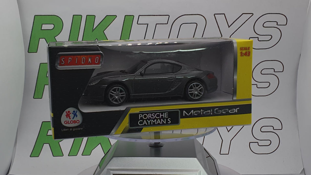 Porsche Cayman S Spidko 1/43 Grigio 2006
