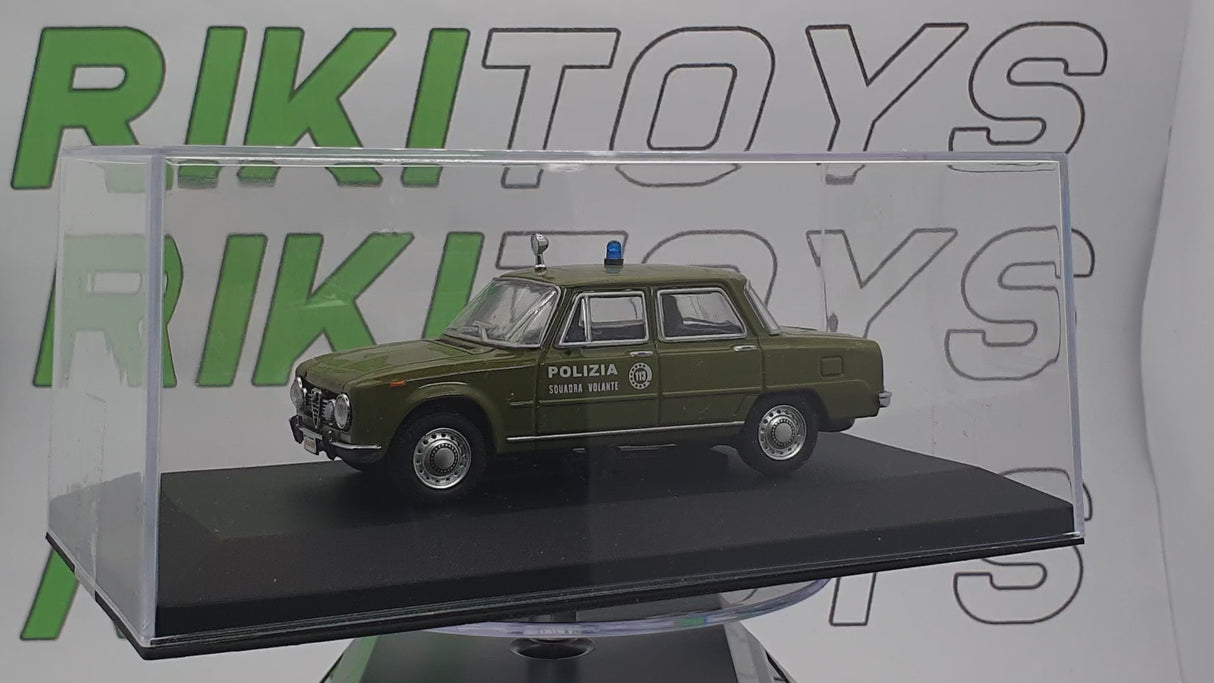 Alfa Romeo Giulia Berlina Edicola 1/43 Verde 1970