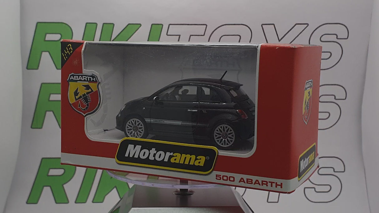 Fiat Abarth 500 Motorama 1/43 Nero 2008