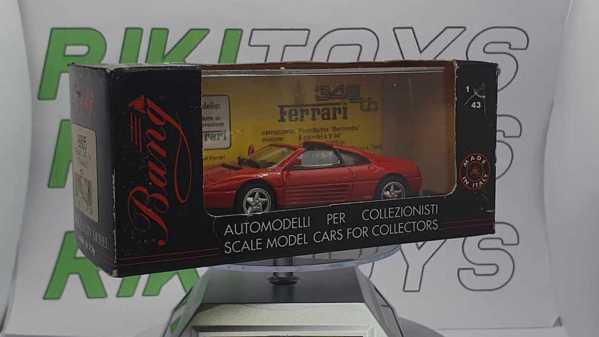 Ferrari 348 TS Bang 1/43 Rosso 1989