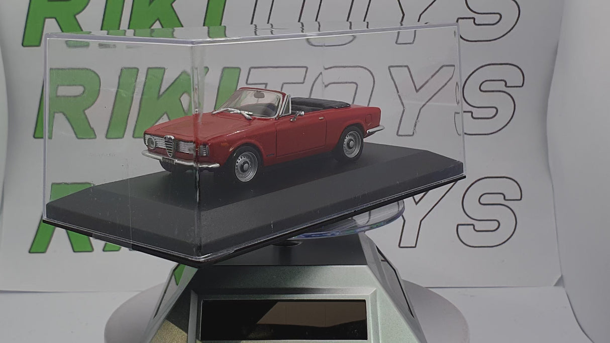 Alfa Romeo Giulia GTC Edicola 1/43 Rosso 1965