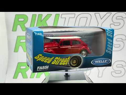 Volkswagen Maggiolino Welly 1/43 Rosso 1970