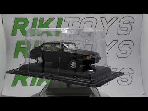 Saab 900 S Del Prado 1/43 Nero 1989
