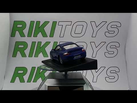 Porsche 911 Turbo Edicola 1/43 Blu Metallizzato 2000