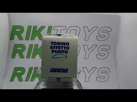 Fiat Punto MK1 Burago 1/43 Argento 1993
